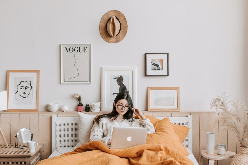 working from home