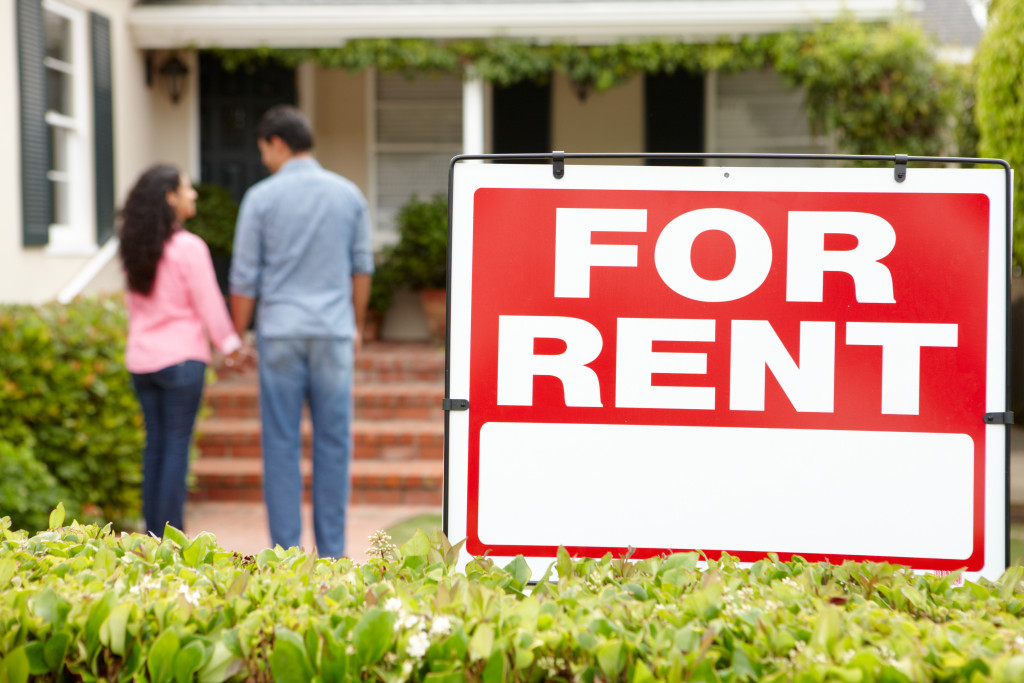a house for rent