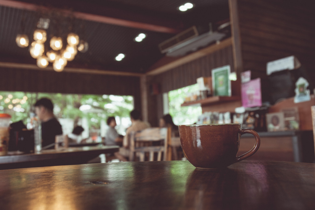 a nice cafe