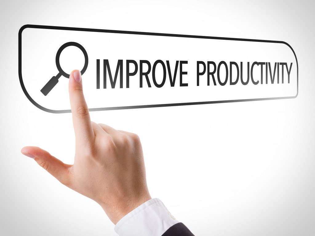Improve Productivity written in search bar