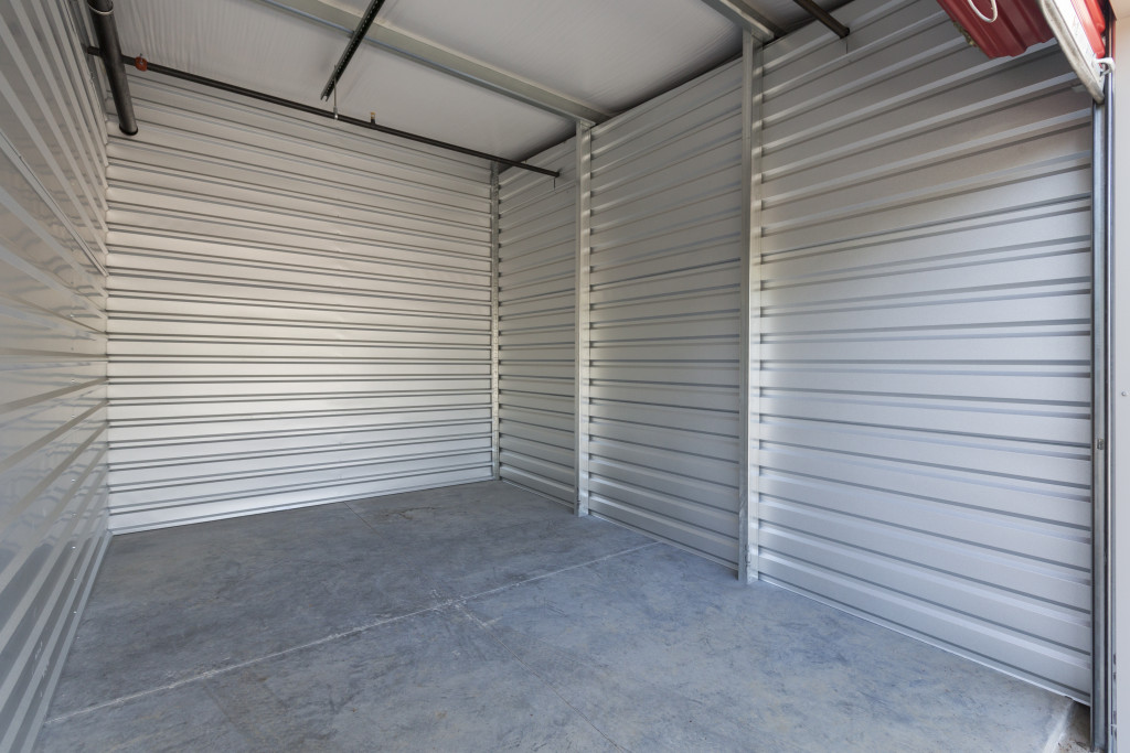 A storage space for home business inventory