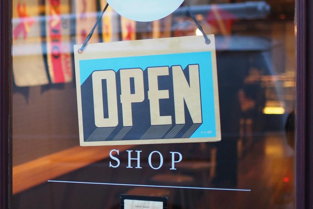 small business opening